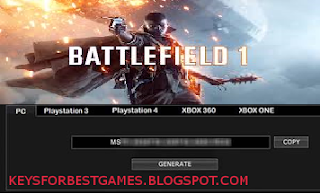 Battlefield 1 cd key generator download for pc